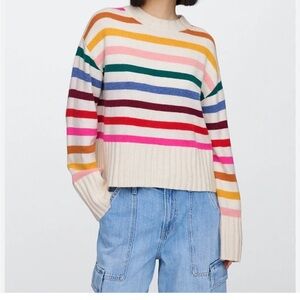 NWT Gap cashsoft striped sweater